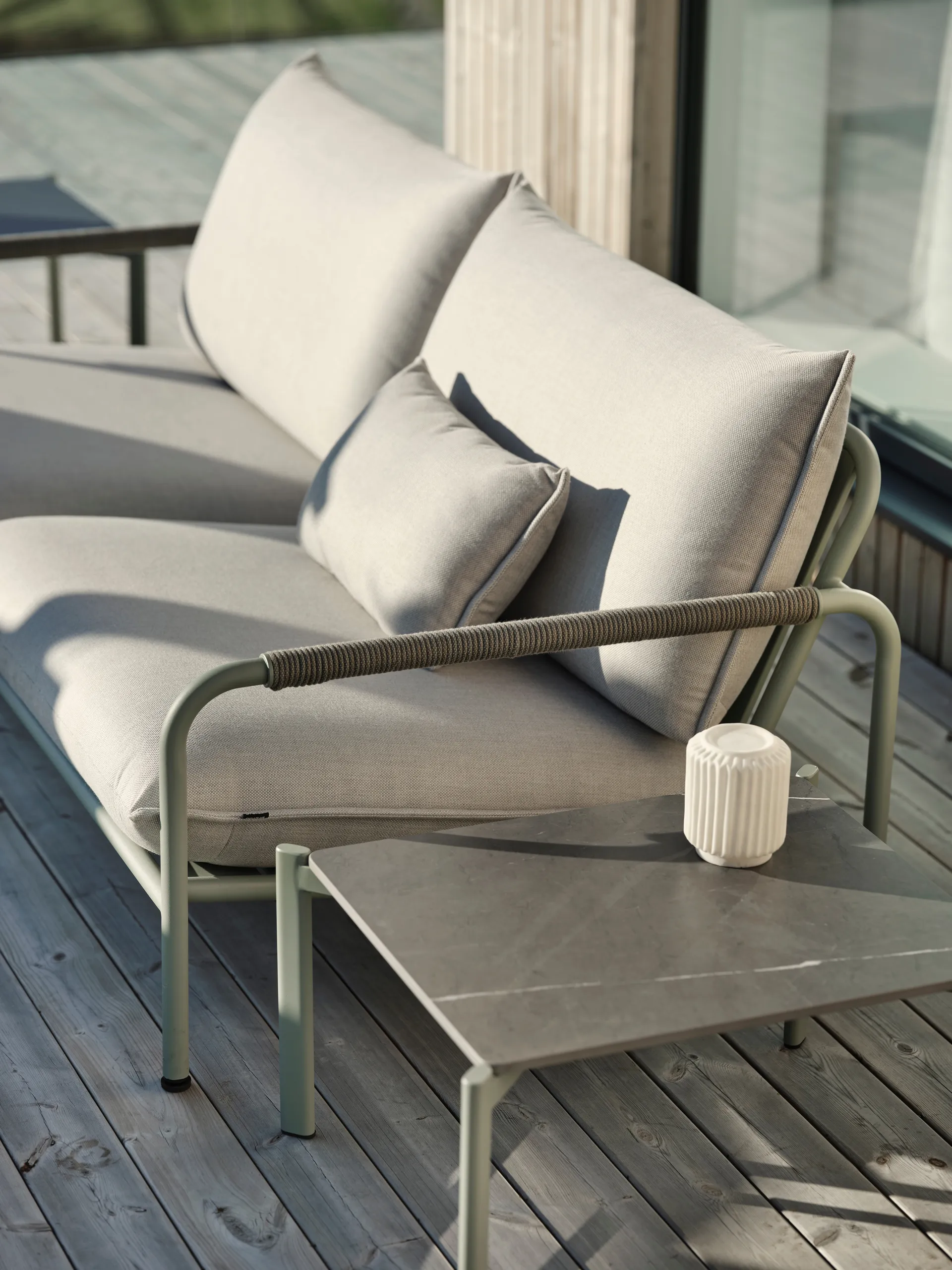 Hallavara side table, Anthracite Brafab