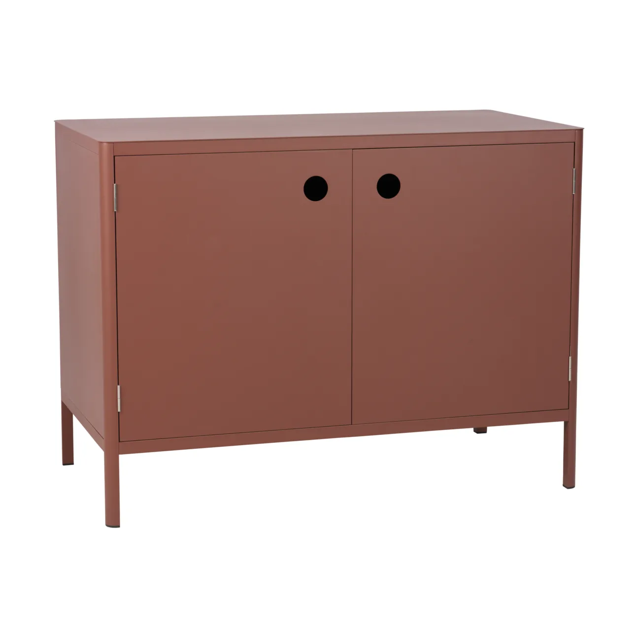 Kelia outdoor kitchen base cabinet, Zin red, 121x91x64 cm Brafab