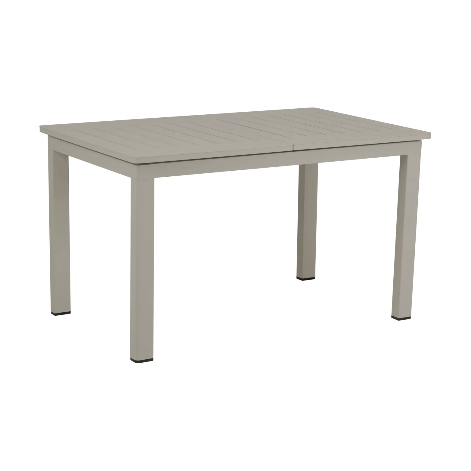 Lomma dining table, Khaki, 128-187x80x73 cm Brafab
