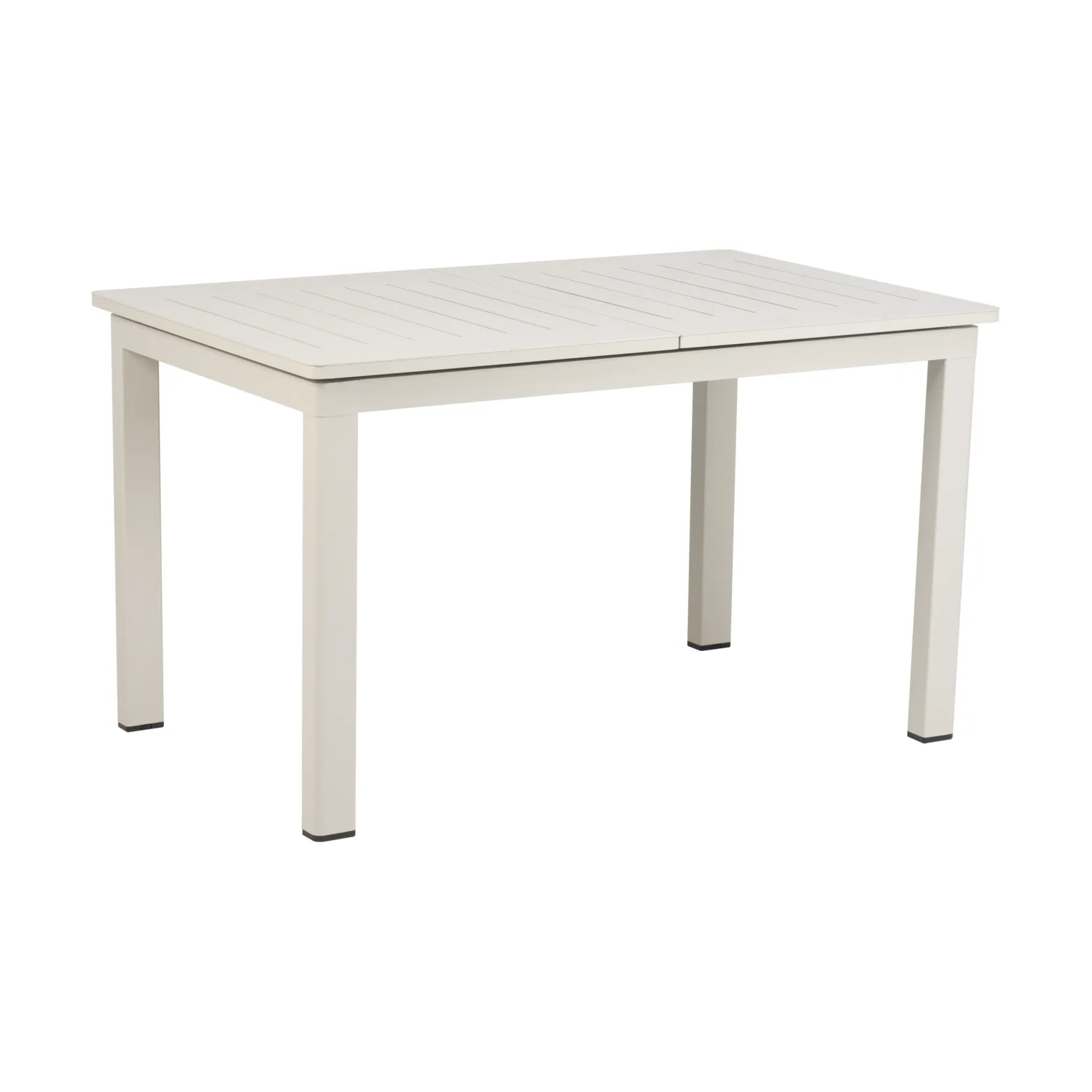 Lomma dining table, Light grey, 128-187x80x73 cm Brafab