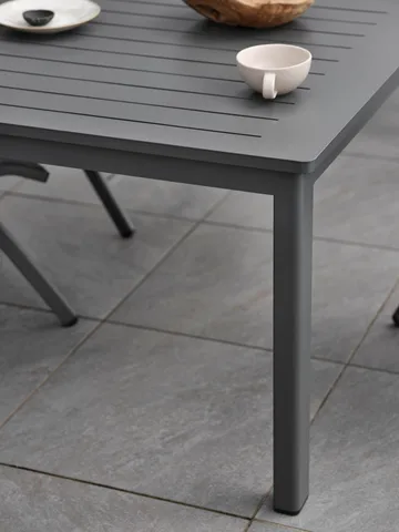 Lomma extendable dining table - Black 194-312 cm - Brafab