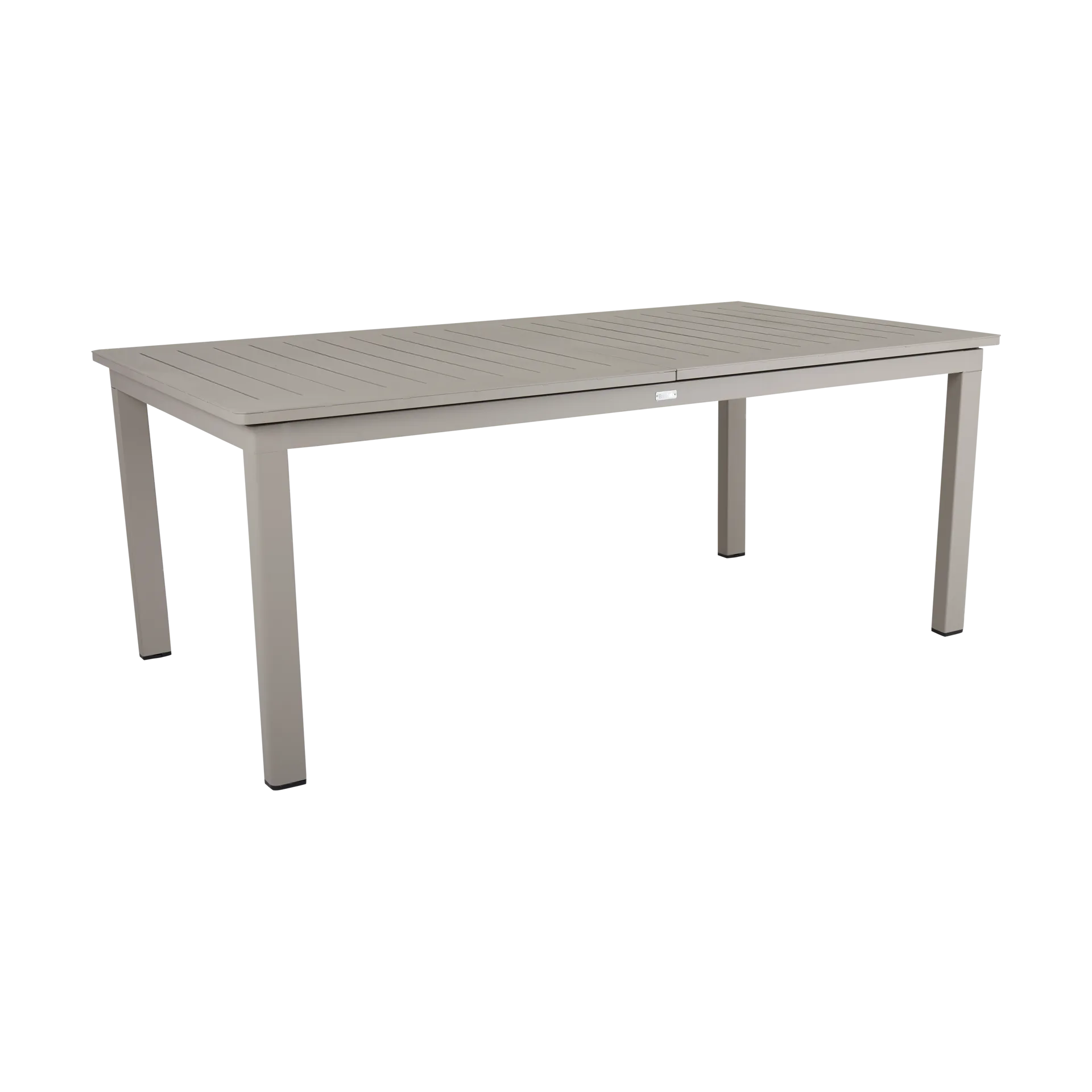 Lomma extendable dining table, Khaki 194-312 cm Brafab