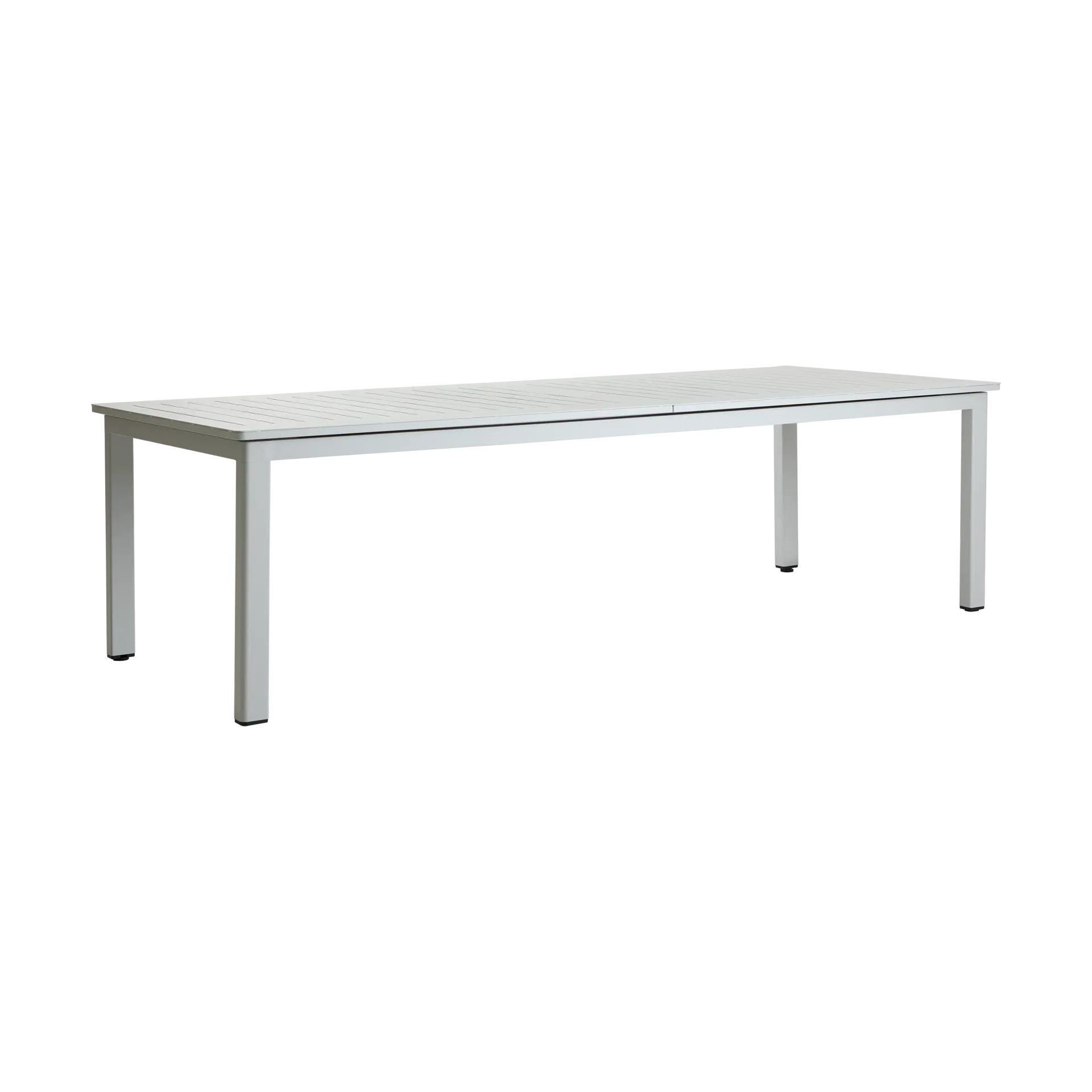 Lomma extendable dining table, Light grey XL 260-380 cm Brafab