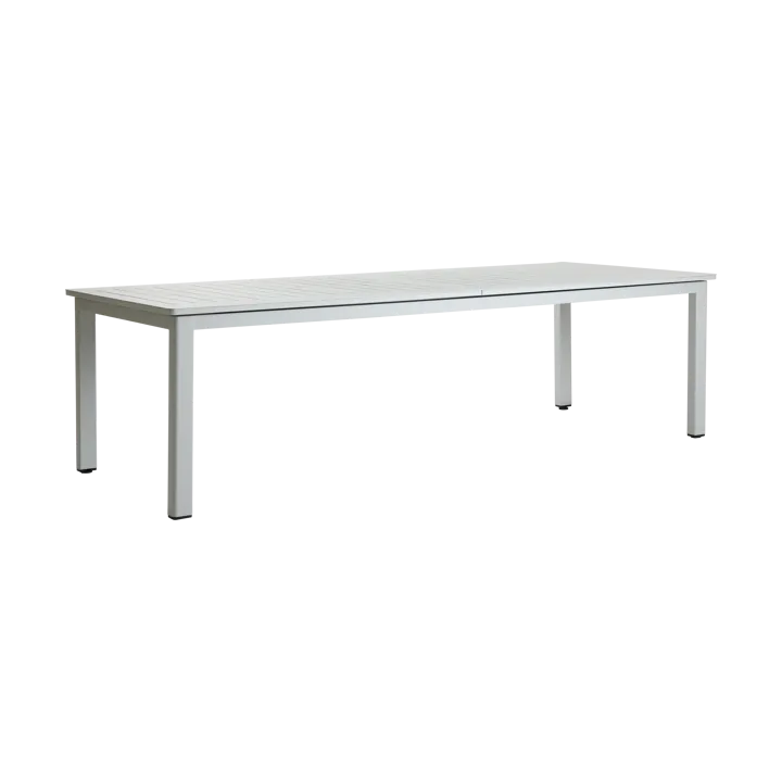 Lomma extendable dining table - Light grey XL 260-380 cm - Brafab