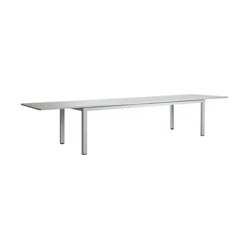 Lomma extendable dining table - Light grey XL 260-380 cm - Brafab