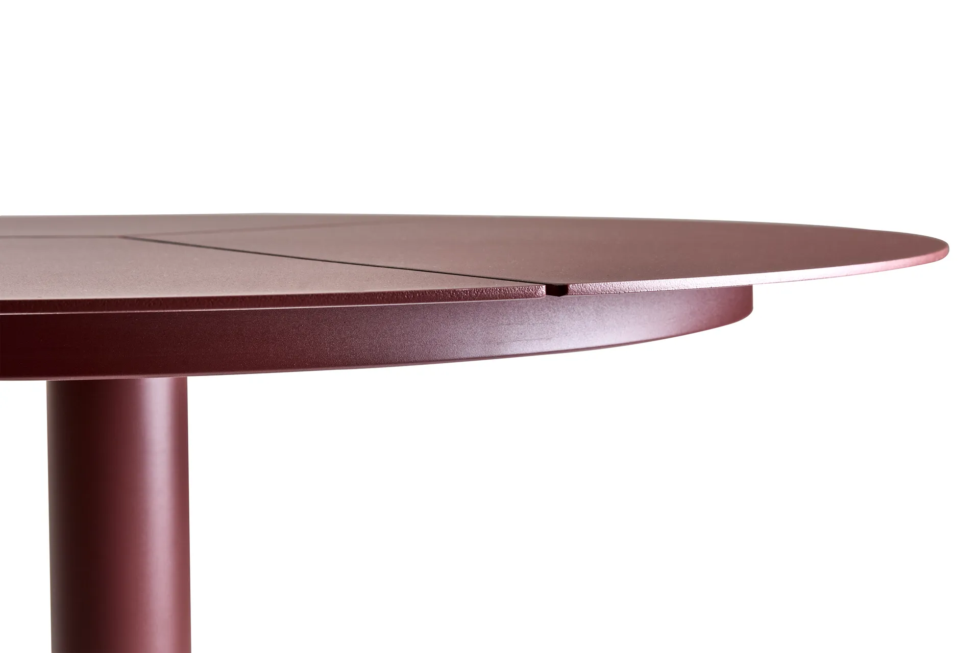 Peace Bistro café table Ø80 cm Zin red Brafab