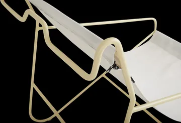 Poul Chair lounge armchair - Lemon-off white - Brafab