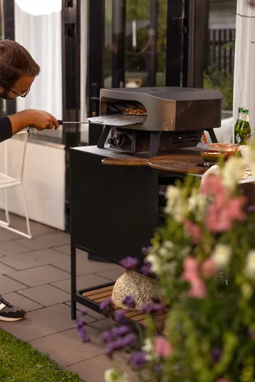 Prep outdoor kitchen base cabinet 110x90x70 cm - Black - Brafab