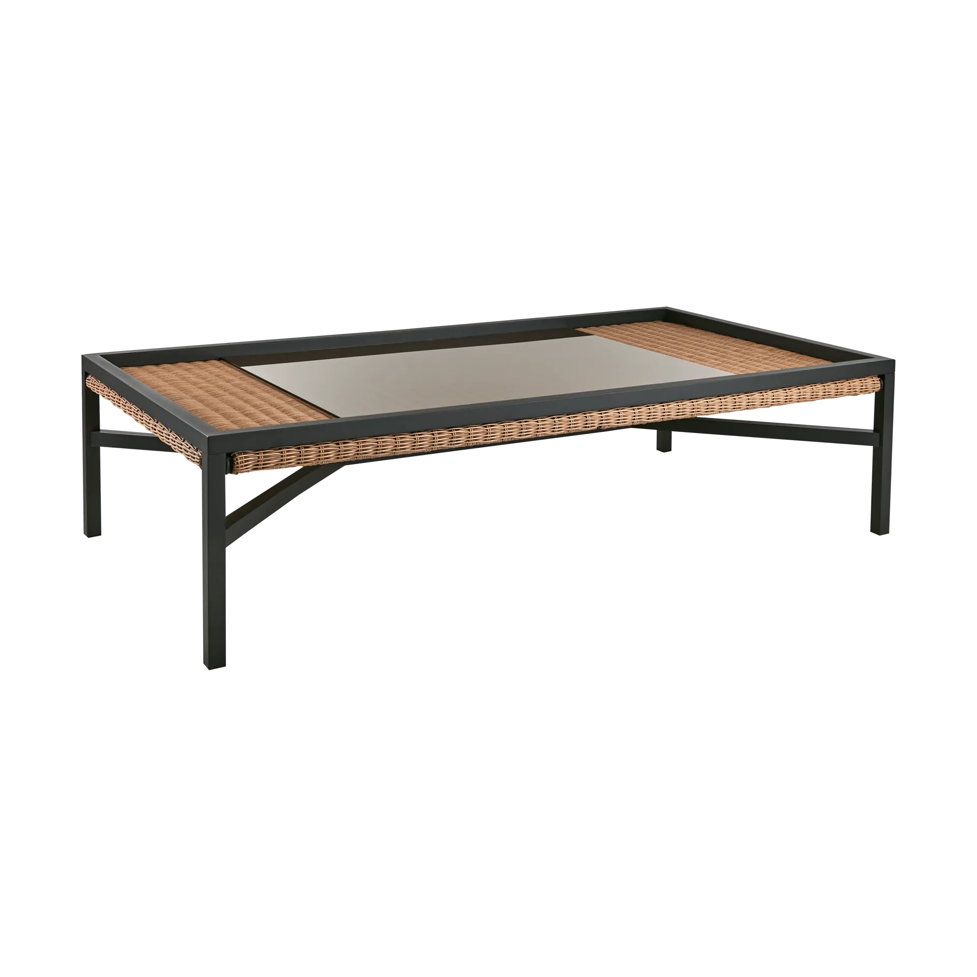 Shell coffee table, Black Brafab