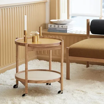 Bølling Tray Table model 50 - Base, untreated oak stand - Brdr. Krüger