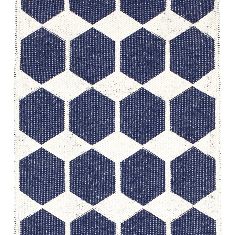 Anna rug midnight blue, 70x200 cm Brita Sweden