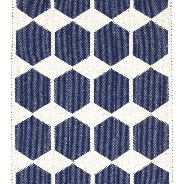 Anna rug midnight blue - 70x200 cm - Brita Sweden