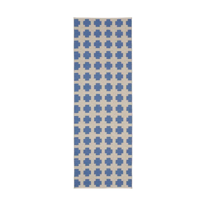 Paloma rug - Vivid blue, 150x70 cm - Brita Sweden