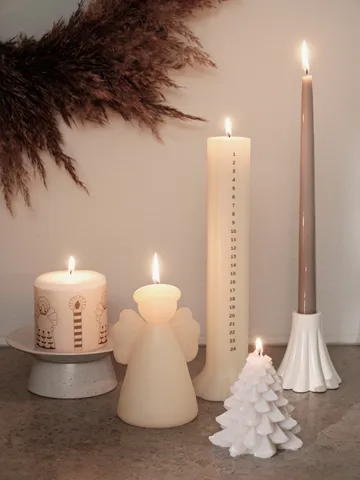 Heli calendar candle - Moonlight Haze - Broste Copenhagen