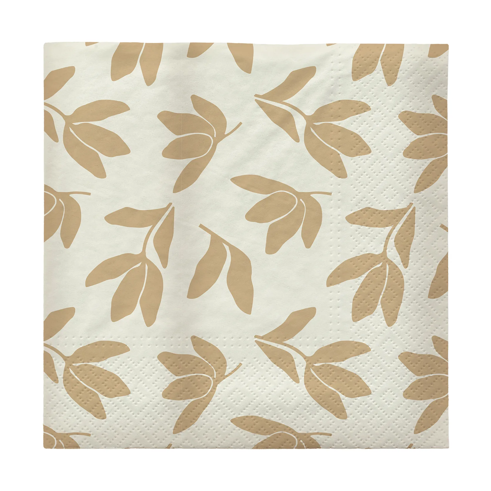 Herbert paper napkins 33x33 cm 20-pack, Beige-off white Broste Copenhagen