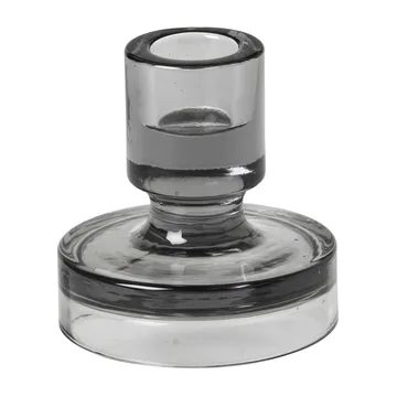 Petra candle sticks smoked pearl dark grey - 8 cm - Broste Copenhagen