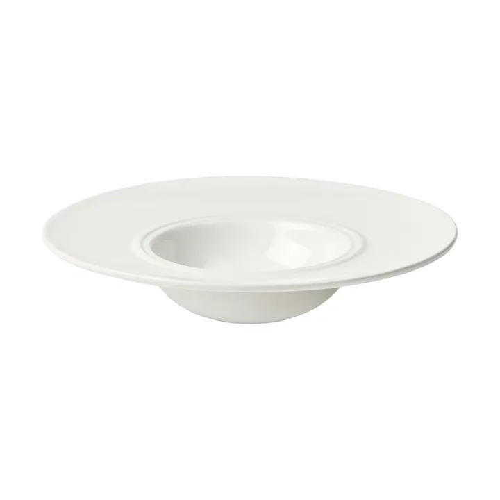 Stevns pasta plate Ø26 cm - Chalk white - Broste Copenhagen