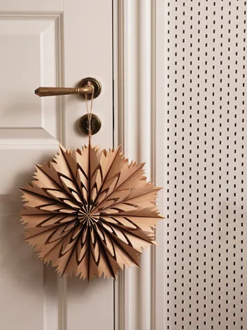 Venja decoration star M Ø40 cm - Natural - Broste Copenhagen
