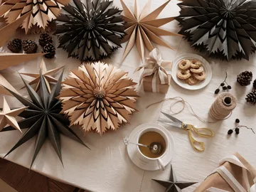 Venja decorative star S Ø30 cm - Natural - Broste Copenhagen