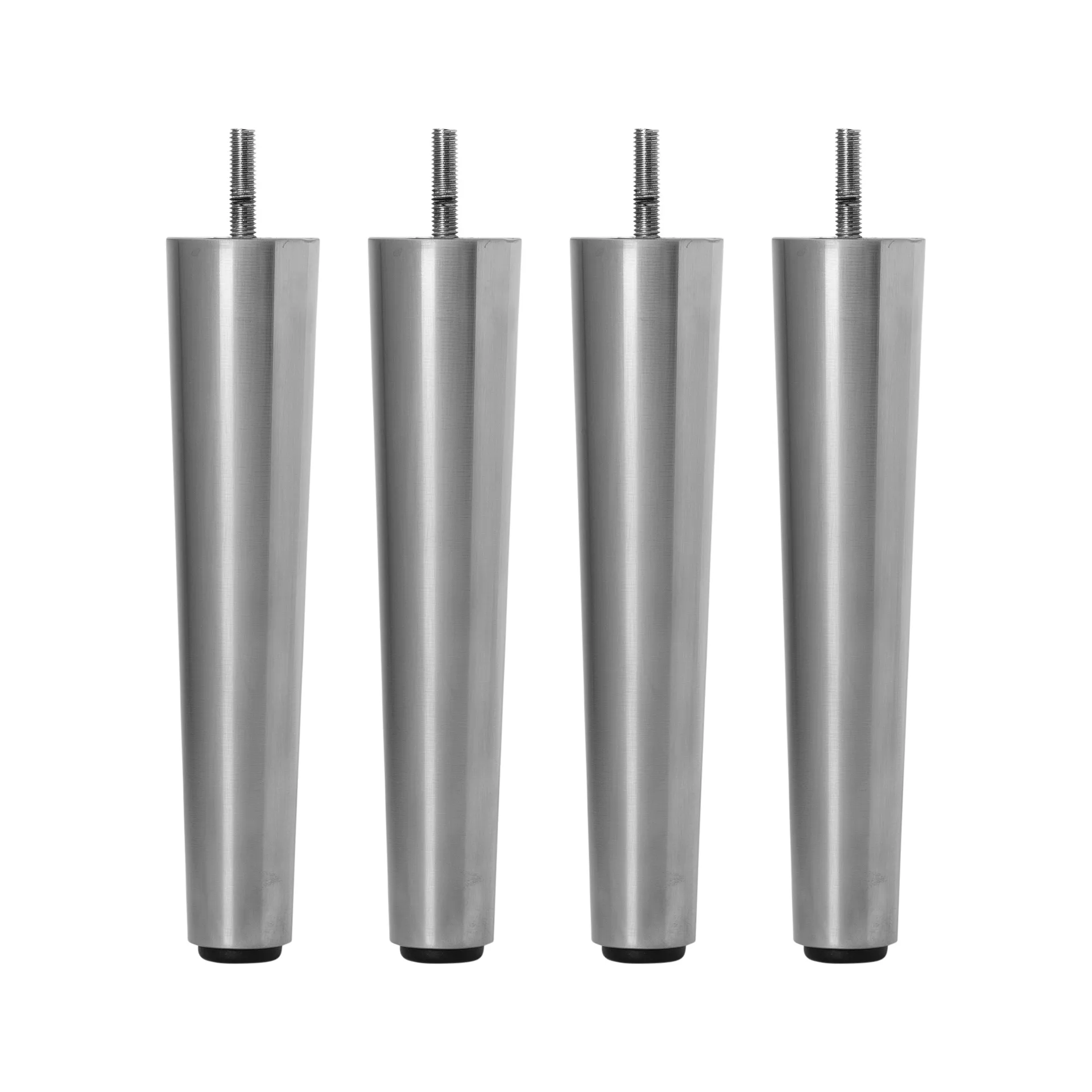 Wind furniture leg 20 cm 4-pack, silver Broste Copenhagen