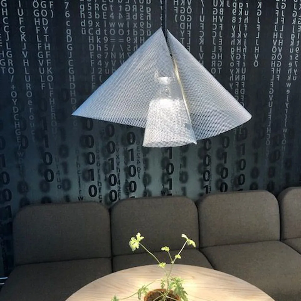 Diffuse pendant lamp, Gold, Ø30x20cm Bsweden