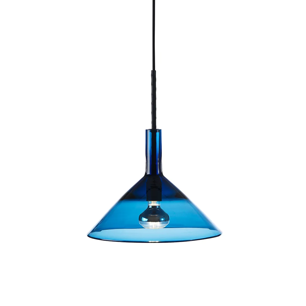 Tratten pendant lamp, Blue, led Bsweden