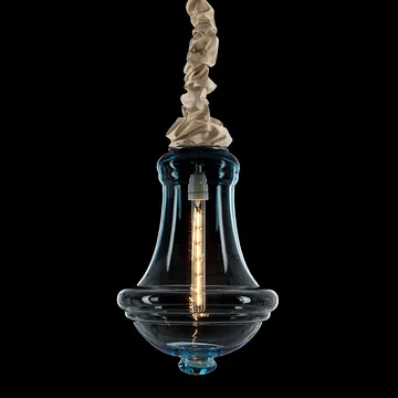 Valborg pendant lamp - Turquoise, led - Bsweden