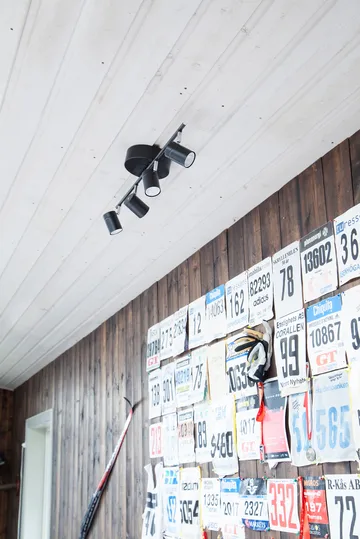 Correct 4 ceiling spotlight - Black - By Rydéns