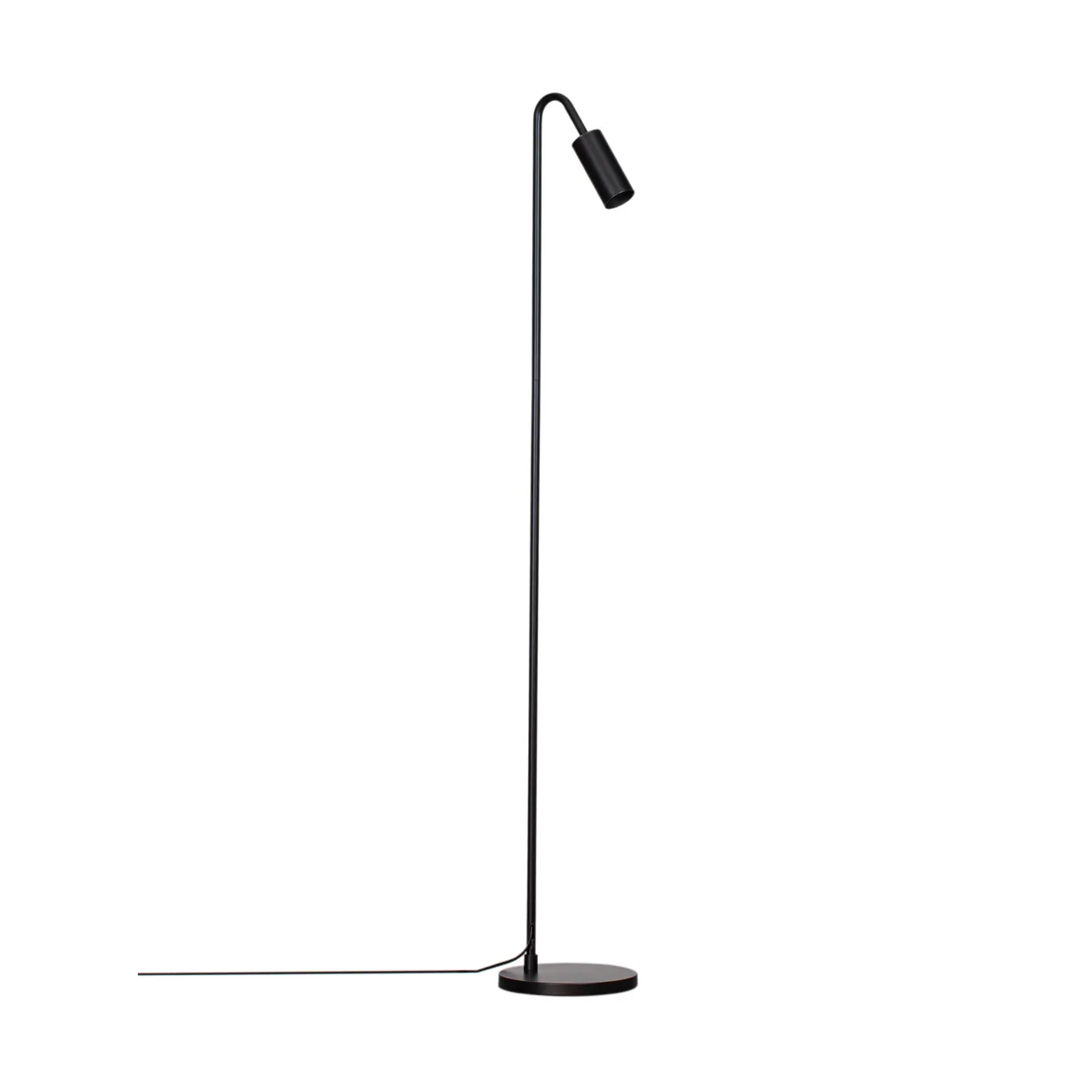 Curve Floor Lamp 146 cm, Matte black By Rydéns