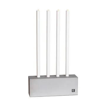 Raw Light advent candle holder - Concrete - By Rydéns