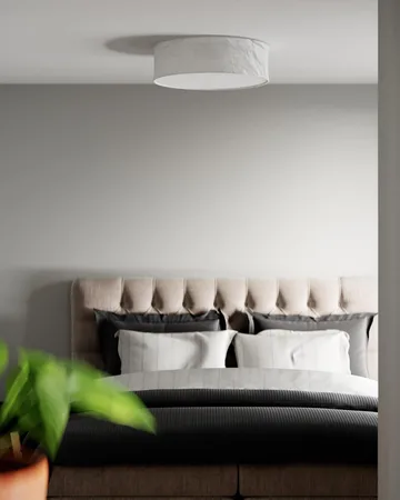 White ceiling light Ø60 cm - White - By Rydéns