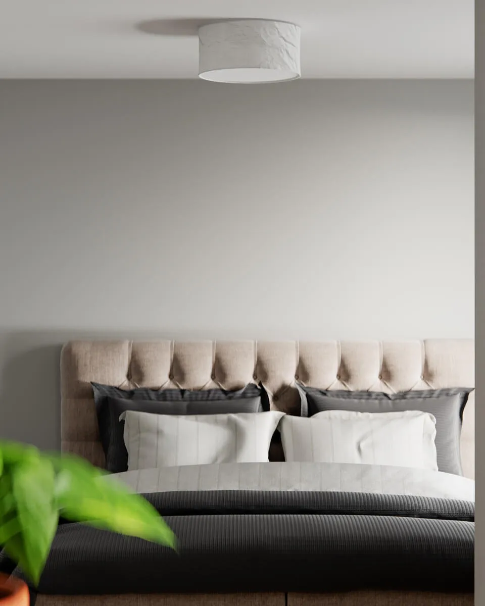 White plafond Ø40 cm, White By Rydéns