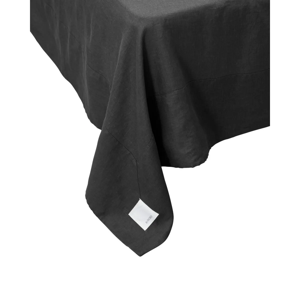 Bed Skirt Gunhild 280x160 cm, Coal byNORD