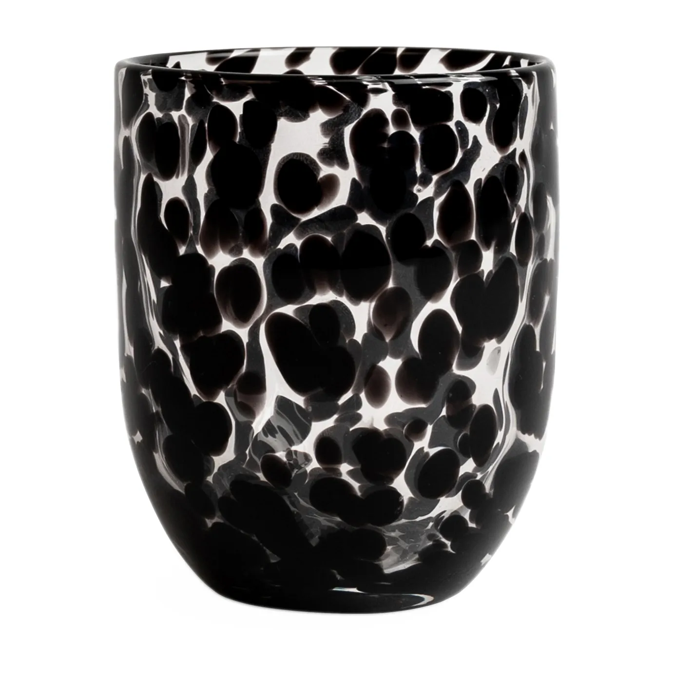 Messy drinks glasses 33 cl, Black Byon