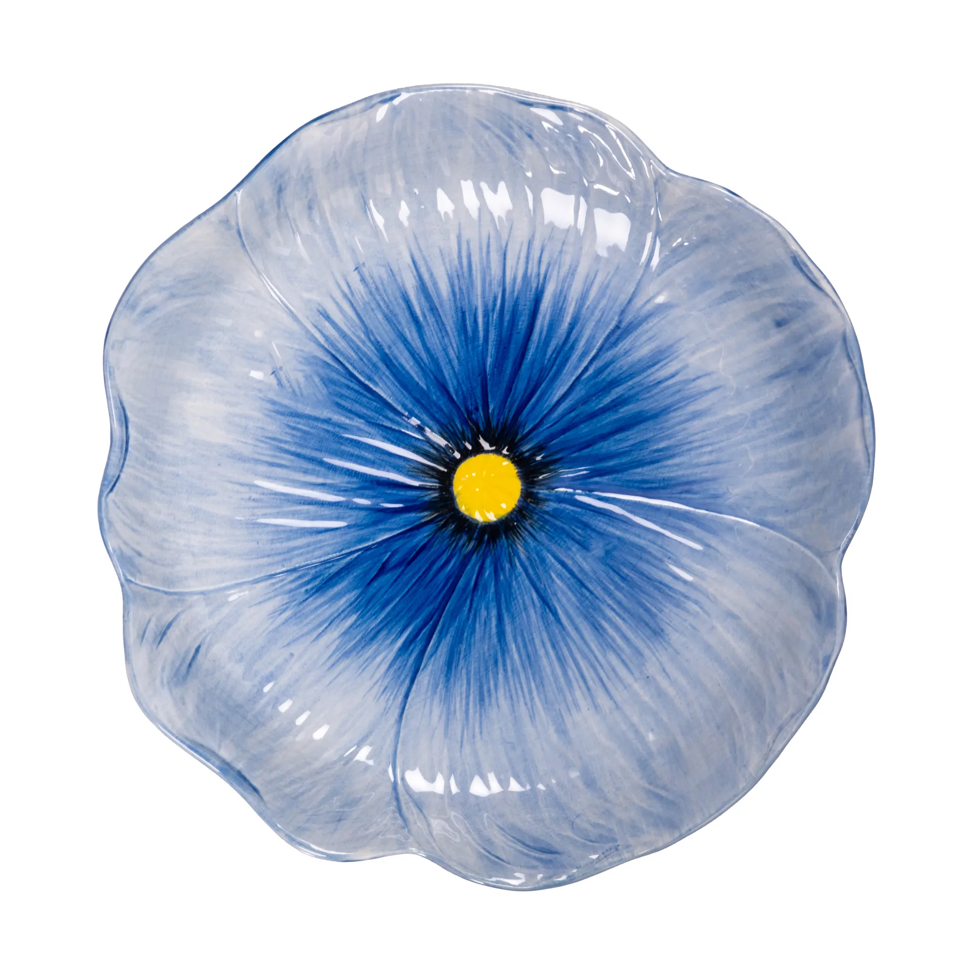 Poppy bowl, Blue, Ø30 cm Byon