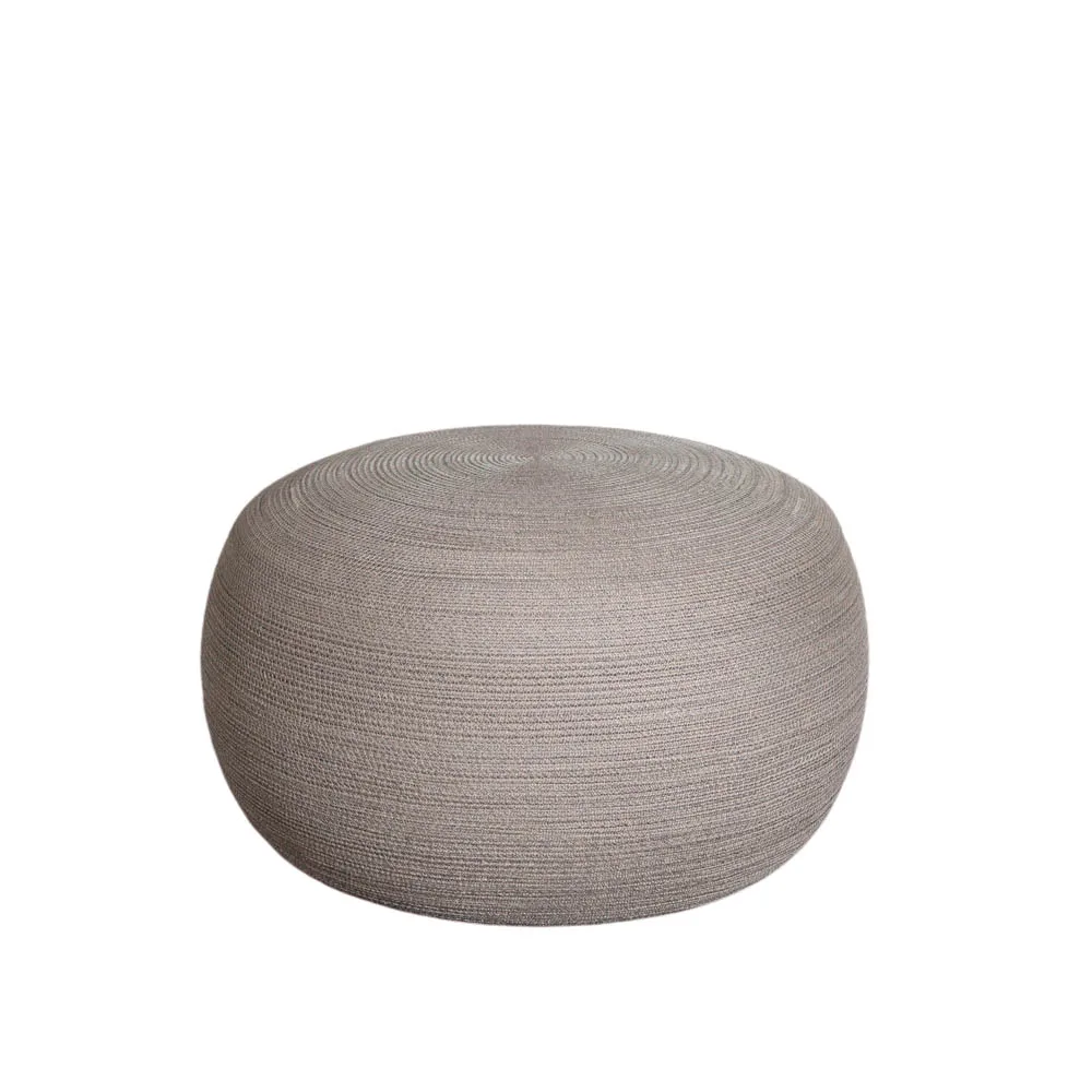 Circle footstool Ø75 cm, Taupe Cane-line