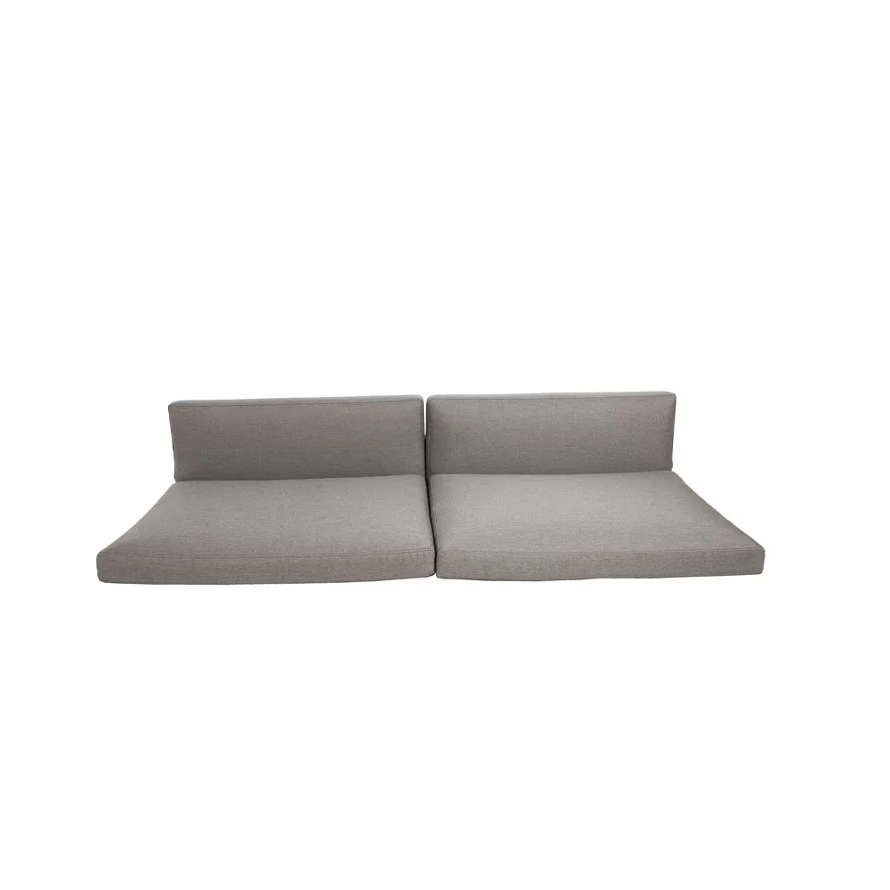 Connect cushion set sofa 3-seater, Cane-line Natté taupe Cane-line