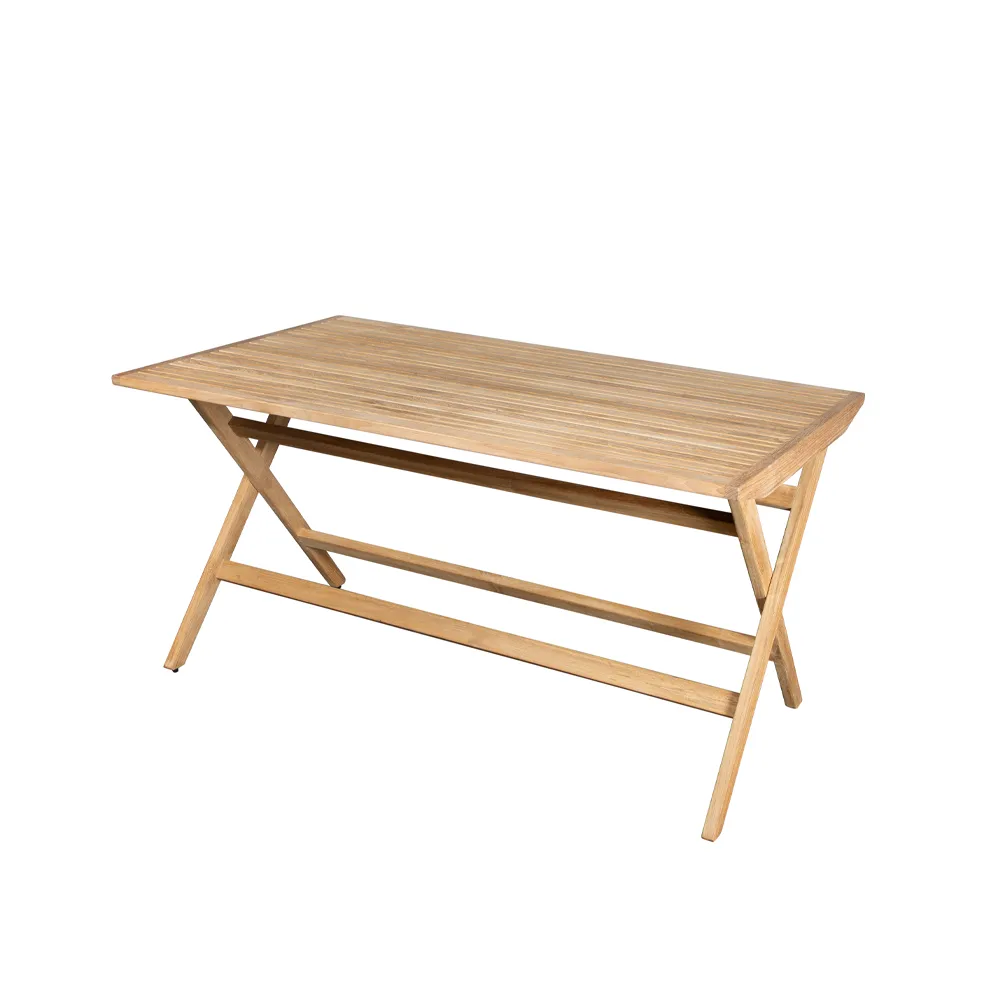 Flip folding table 140x80x72.5 cm, Teak Cane-line