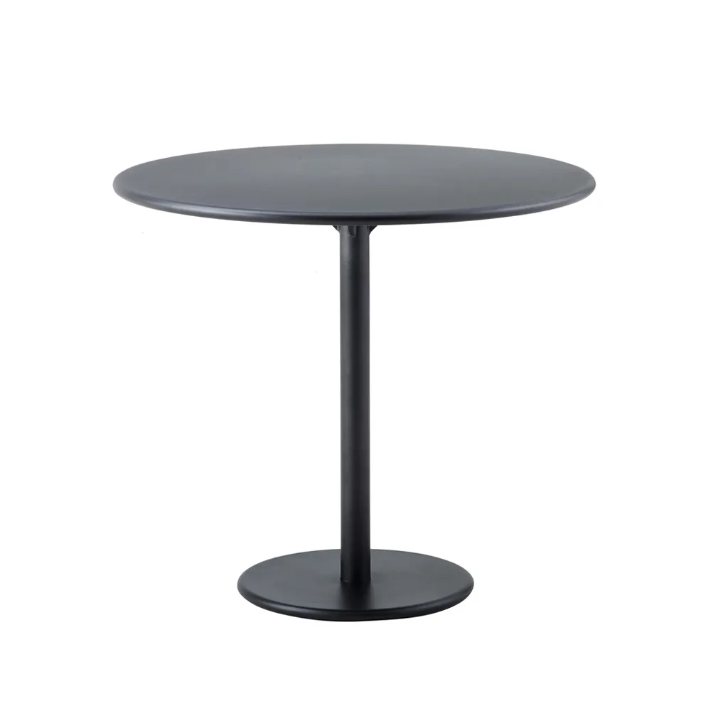 Go coffee table Ø80 cm, Lava grey-lava grey Cane-line