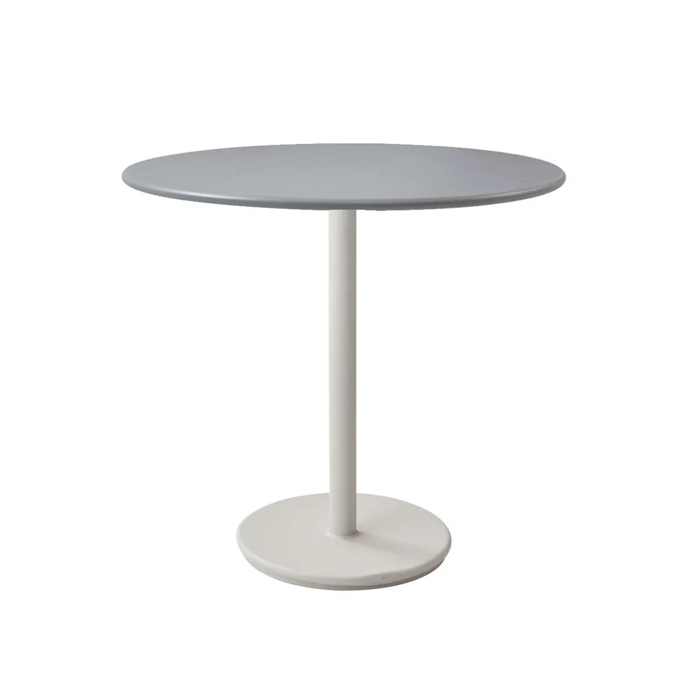 Go coffee table Ø80 cm, Light grey-white Cane-line