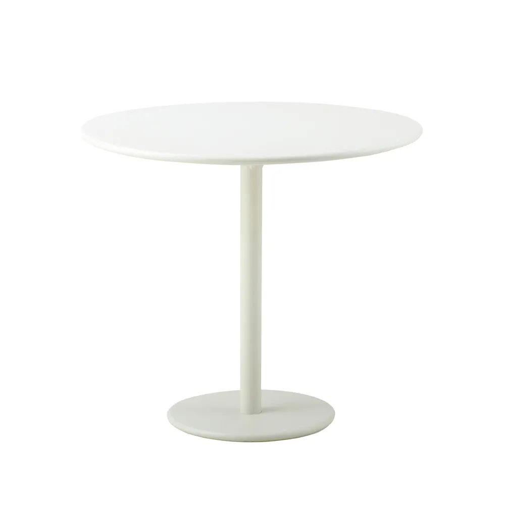 Go coffee table Ø80 cm, White-white Cane-line