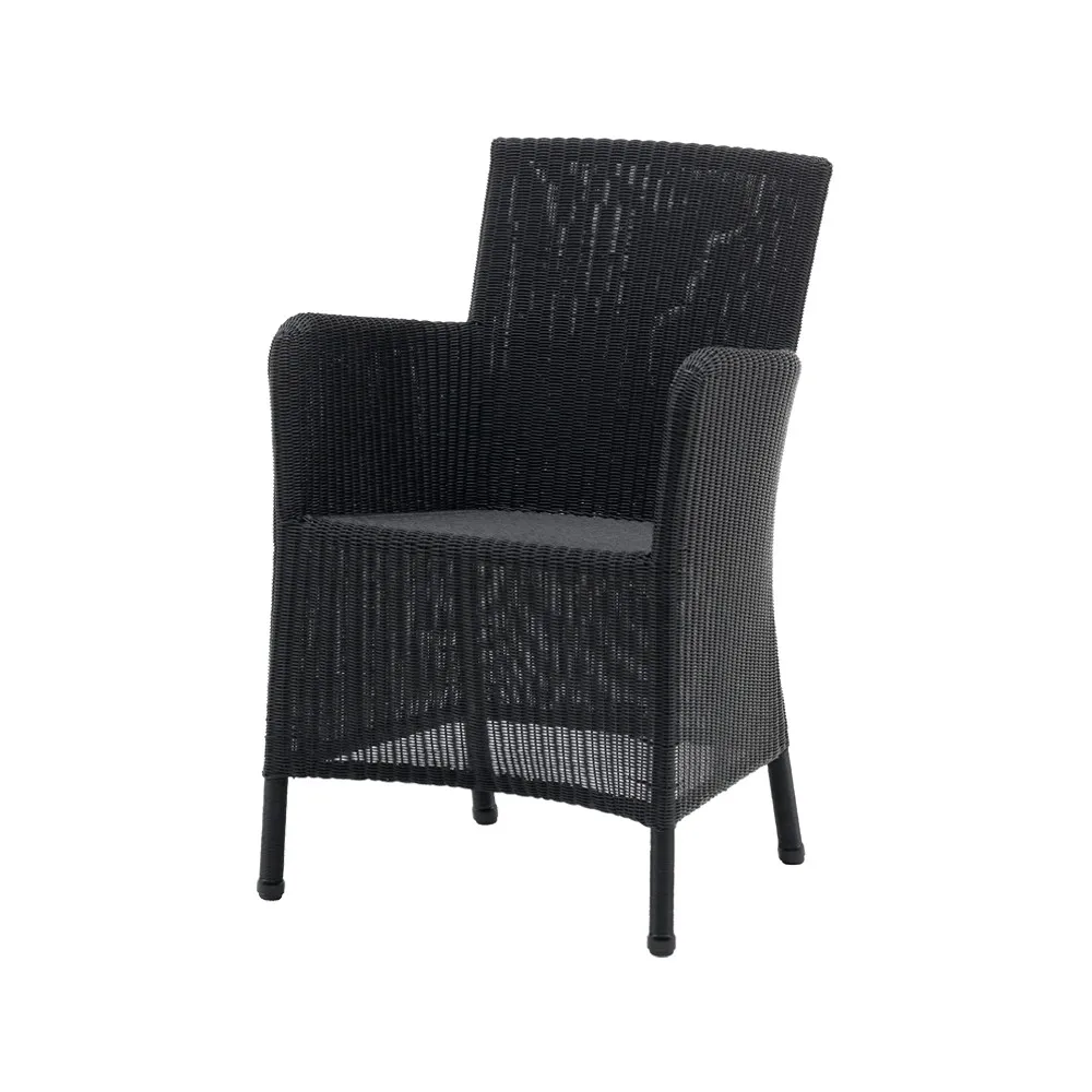 Hampstead armchair weave, Black Cane-line