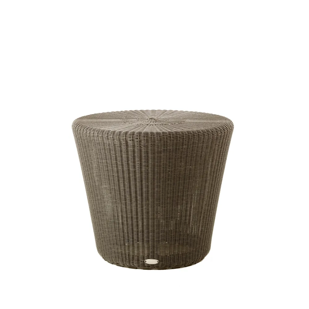Kingston table/footstool Ø46 cm, Mocha Cane-line