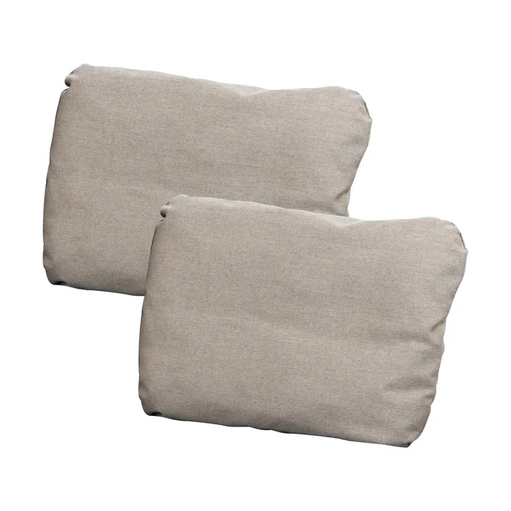 Lansing back cushion for sofa 2-pack - Cane-line Natté sand - Cane-line