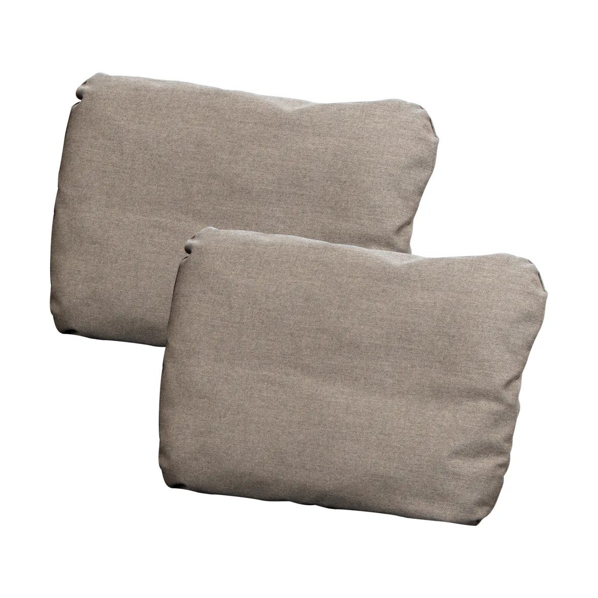 Lansing back cushion for sofa 2-pack, Cane-line Natté taupe Cane-line