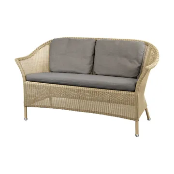 Lansing back cushion for sofa 2-pack - Cane-line Natté taupe - Cane-line