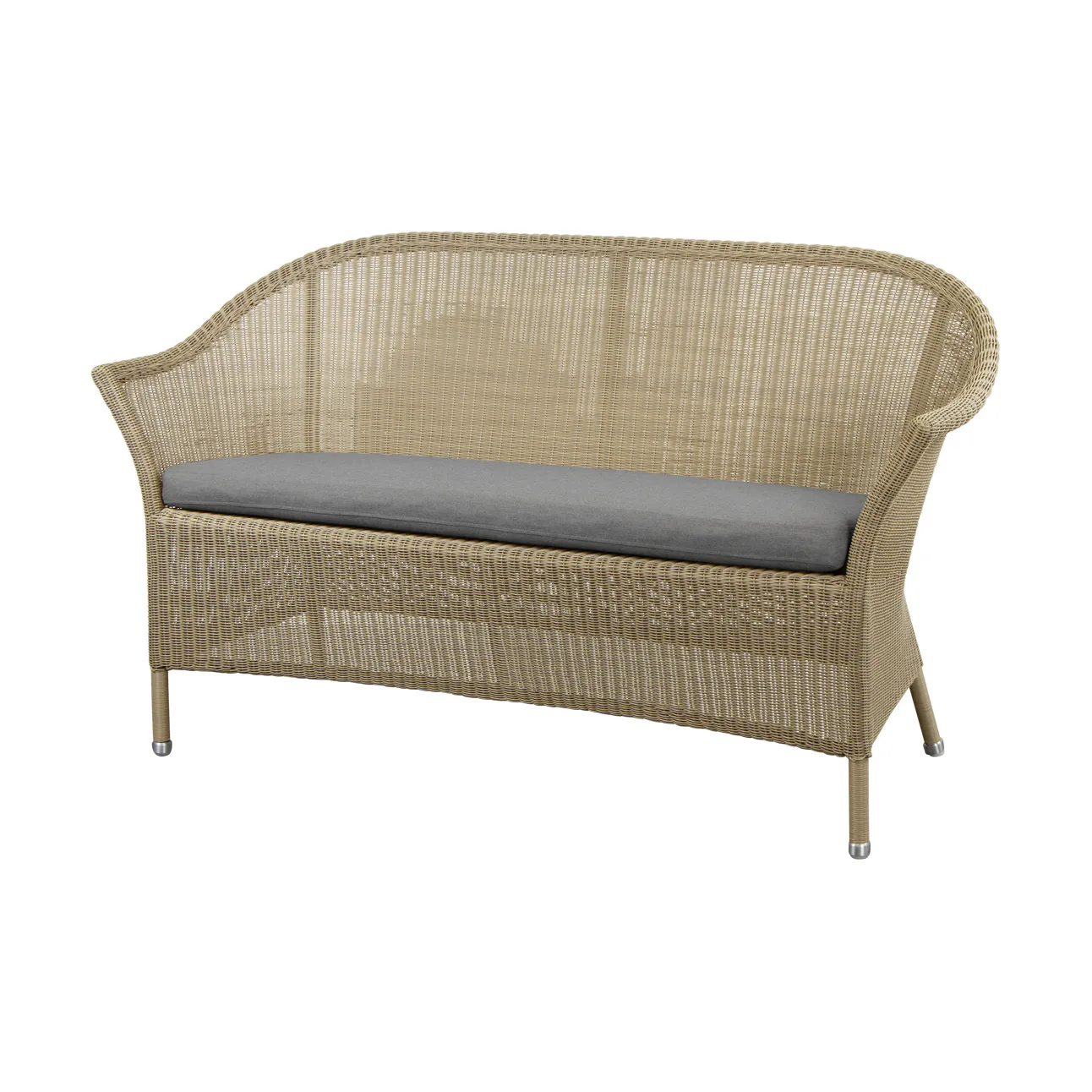 Lansing seat cushion for 2 seater sofa, Cane-line Natté grey Cane-line