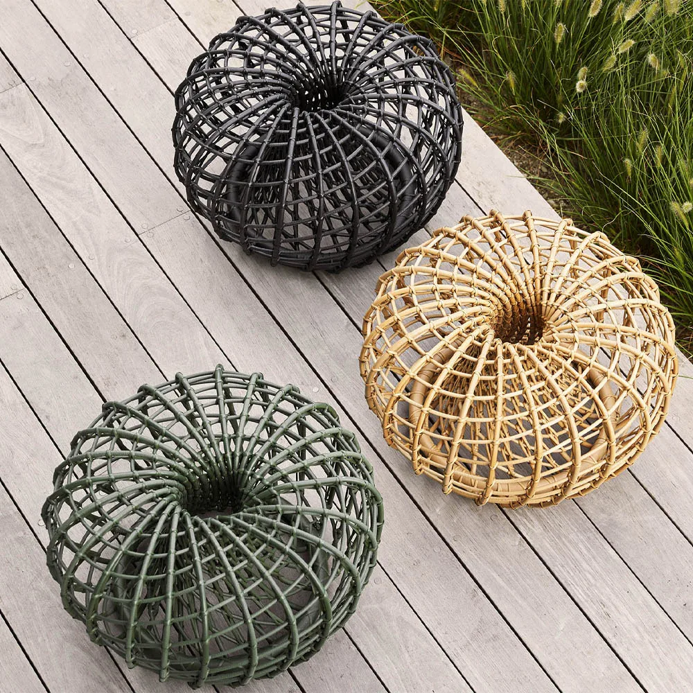 Nest table/footstool, Natural, large Cane-line