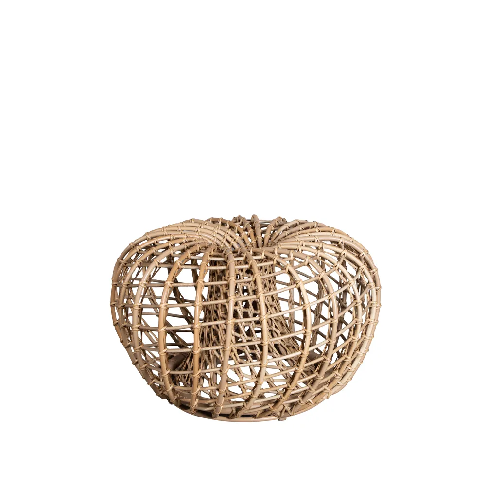 Nest table/footstool, Natural, small Cane-line