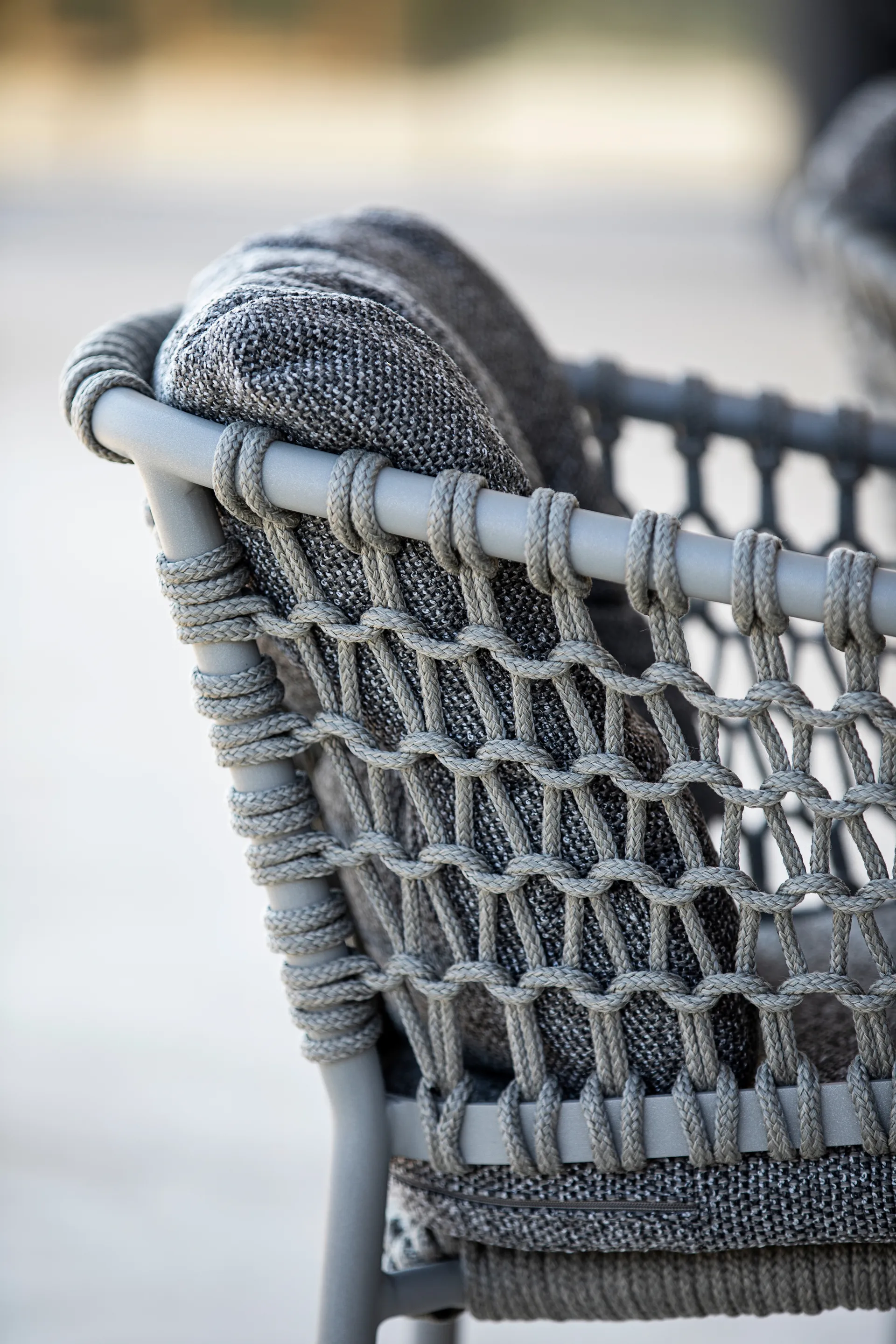 Ocean armchair soft rope, Sand Cane-line